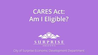 CARES Act Am I Eligible [upl. by Emsoc]