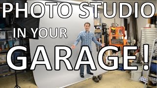 Build a Professional Photo Studio in your Garage [upl. by Halueb]