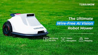 TerraMow Ultimate WireFree AI Vision Robot Mower [upl. by Holcman660]