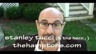 Stanley Tucci in The Hamptons for HIFF [upl. by Sevein865]