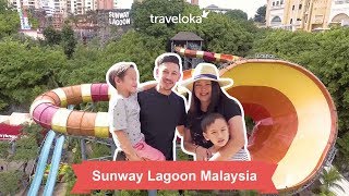 Sunway Lagoon Theme Park amp Water Park  Rides amp Attractions [upl. by Hoang337]