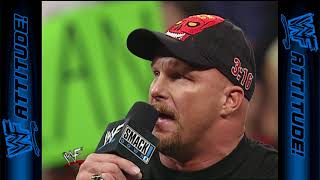 “Stone Cold” Steve Austin Debuts New Theme Song “Dangerous” WWF RAW is War July 23 2001 [upl. by Caresse294]