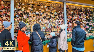 Vienna Christmas Market 4K Rathausplatz Day Walking Tour 2023 [upl. by Jelle]