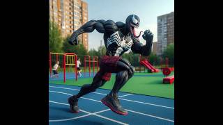 Venom run 🏃💨 Do Avengers Evolution marvel avengers spiderman shorts [upl. by Kwei]