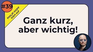 Verändert sich die Demokratie in der EU Philip Hopf gibt Einblicke 😱 [upl. by Gokey]