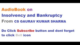 Audio Book on Insolvency and Bankruptcy Code 2017 [upl. by Edmea]