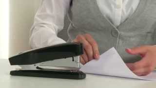 Automatic stapler Novus B 7A application [upl. by Assela]