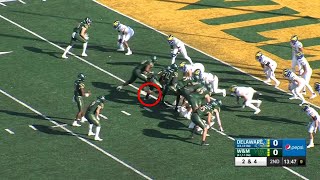 William amp Mary quotFake QBquot Trick Play TD vs Delaware  2022 College Football [upl. by Adnilev]