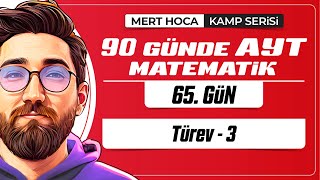 90 Günde AYT Matematik Kampı  65Gün  Tek Video  Türev3  2024  merthoca [upl. by Nagaem]