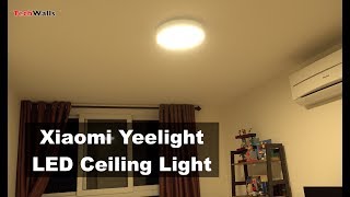 Xiaomi Yeelight Smart LED Ceiling Light Review [upl. by Elita668]