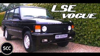 LAND ROVER RANGE ROVER 42 LSE VOGUE 1993  Modest test drive  V8 Engine sound  SCC TV [upl. by Yanat]