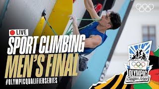 🔴 LIVE Sport Climbing Mens Boulder amp Lead Finals  OlympicQualifierSeries [upl. by Elenore]