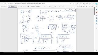 REPASO DE NOCIONES BASICAS DE MATEMATICA E INTRODUCCION A LIMITES CON X TENDIENDO A INFINITO [upl. by Roter615]