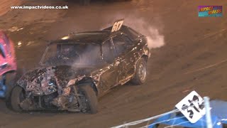 Mildenhall Unlimited Banger Racing Supreme 2014 FULL RACES Impact Videos [upl. by Octave167]