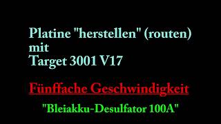 Erstellen einer Platine mit Target 3001 V17 [upl. by Rafaela888]