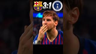 Barcelona vs Tottenham Hotspur UCL 2018 Highlights 🎥  42 Goal Fest ⚽️💥 shorts football [upl. by Aicilat]