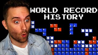 Atrioc Reacts To The History of Tetris World Records Summoning Salt [upl. by Larisa]