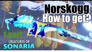 Norskogg How to get Creatures of Sonaria Winter Event Part 1 [upl. by Sparky]