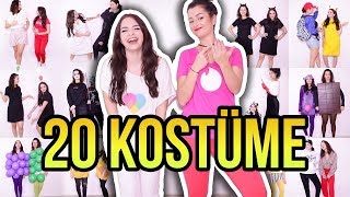 20 Karneval DIY KOSTÜMIDEEN für BESTE FREUNDIN  Costume Ideas for Best Friends  unlikely 💖 [upl. by Llirrem851]