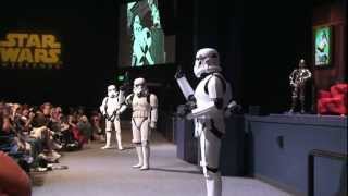 Star Wars Weekends Stormtrooper Skit before Stars of the Saga 51812 Walt Disney World [upl. by Marlane25]