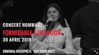 Ermonia The Voice Kids 2018 interprète quotMes Emmerdesquot de Charles Aznavour [upl. by Ney]