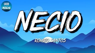 🎵 Reggaeton Romeo Santos  Necio ft Santana  Lenny Tavárez Becky G Nio Garcia Mix Letra [upl. by Schumer]