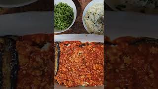 Eggplant lasagna lasagna Eggplants reels food delicius youtube subscribe foodie love [upl. by Menken]