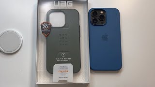 UAG CIVILIAN WITH MAGSAFE SERIES IPHONE 13 PRO Unboxing and Review [upl. by Yrohcaz93]