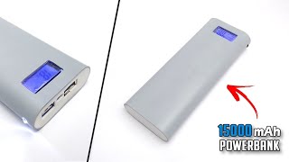 كيفيةصنع باور بانك 5000mAh من انابيب PVC [upl. by Gnues]