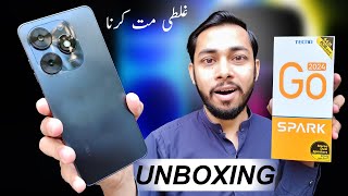 Tecno spark go 2024 unboxing in pakistan with review  tecno spark go 2024 price and specs [upl. by Dav689]