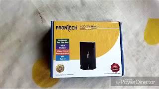 Frontech LCD TV Box unbox and review  golu singh [upl. by Zehc]