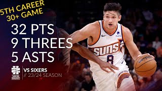 Grayson Allen 32 pts 9 threes 5 asts vs Sixers 2324 season [upl. by Woodcock]