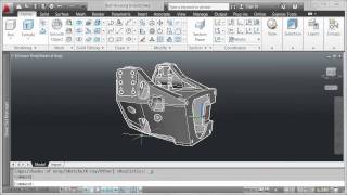 AutoCAD 2012 Model Import [upl. by Jean421]