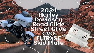 2024 Harley Davidson Road Glide Street Glide amp CVO FLTRXSE Skid Plate [upl. by Hajile121]