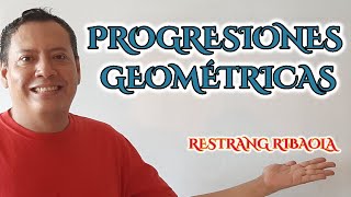 PROGRESIONES GEOMÉTRICAS ó sucesiones geométricas crecientes y decrecientes ejemplos y ejercicios [upl. by Illah811]