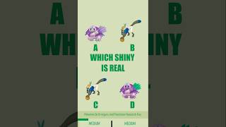 Which Shiny is Real shorts pokemongo Researchday [upl. by Reeva]