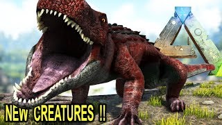 Ark  ICHTHYOVENATOR FASOLASUCHUS amp SEGNOSAURUS  Ark Survival Evolved Additional Creatures 2 [upl. by Atirak]