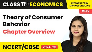 Theory of Consumer Behavior  Chapter Overview  Class 11 Economics Chapter 2  CBSE 2024 [upl. by Kori]