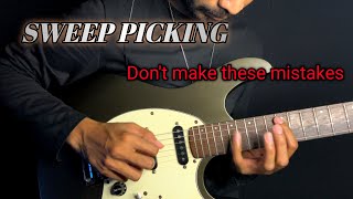 How To Improve SWEEP PICKING [upl. by Kitty]