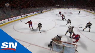 Artturi Lehkonen Dives Head First Into Goal To Finish Off Sweet Canadiens’ Passing [upl. by Asile]