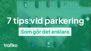 7 tips vid parkering [upl. by Einner]