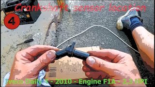 Iveco Daily Repairs  Where is the camshaft sensor How to change the camshaft sensor [upl. by Nolava]