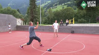 Tag 2 bei Werder im Zillertal Ein schmollender Schmid ein cooler Njinmah und Stage als Handballer [upl. by Aysa]