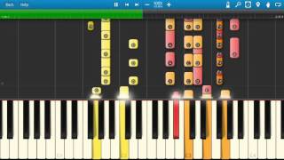 The Beatles  Sgt Peppers Lonely Hearts Club Band  Piano Tutorial  Synthesia [upl. by Lemhar]