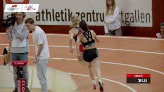 Hallen SM 2024  Frauen 400m Vorlauf 5 Serie [upl. by Aekin]