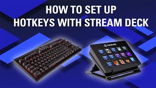 How to Set Up Hotkeys with Elgato Stream Deck [upl. by Auburta592]