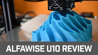 Alfawise U10 3D Printer Review HUGE BUILD VOLUME [upl. by Acimehs]