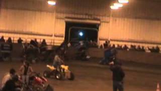 Kyle Larson  Lakeport Speedway Indoor Kart Racing  Jan 29 2011 [upl. by Chelton]