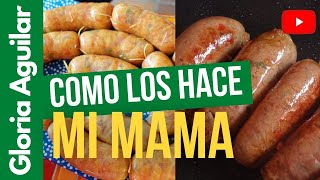 Chorizos Colombianos 🇨🇴 La receta ORIGINAL colombiana de chorizos CASEROS [upl. by Anilemrac]