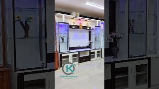 TV Showcase TV Cabinet TV Unithome decoration tv furniture woodworking luxury ytshorts yt [upl. by Kral]